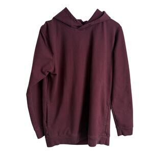 CUTS Men's Maroon Red Hoodie Sweatshirt XL Athleisure Stretch‎ Pockets